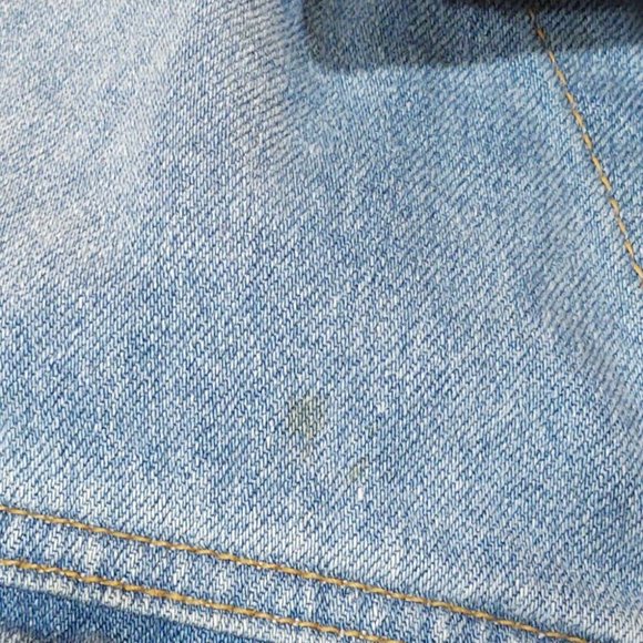 Vintage 90s PS GITANO Jean Vest Women's LARGE denim - Picture 7 of 7